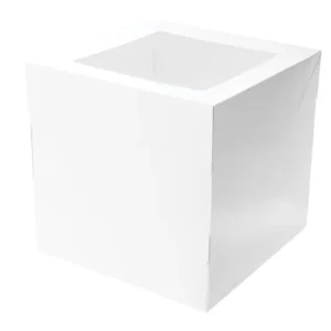 WHITE CAKE BOX 12IN 16INX16IN