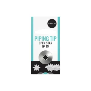 PIPING TIP OPEN STAR N.19