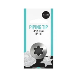 PIPING TIP OPEN STAR N.1M