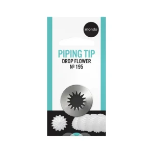 DROP FLOWER PIPING TIP N.195