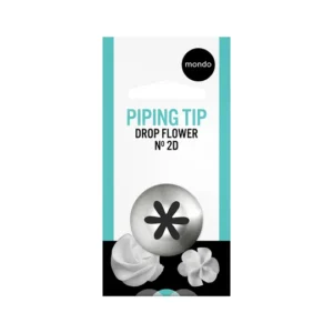 DROP FLOWER PIPING TIP NO. 2D