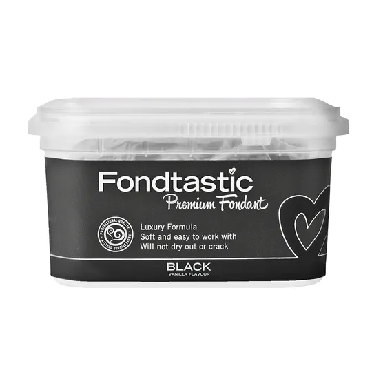 F/FONDANT 250G - BLACK
