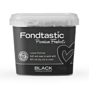 FONDTASTIC FONDANT 1KG - BLACK