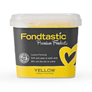 FONDTASTIC FONDANT 1KG- YELLOW