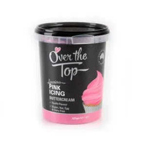 Over The Top Buttercream Pink 425g