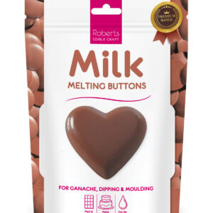 MILK CHOCOLATE MELTING BUTTONS 300GM