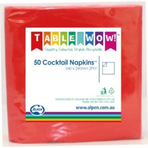 50PK COCKTAIL NAPKINS