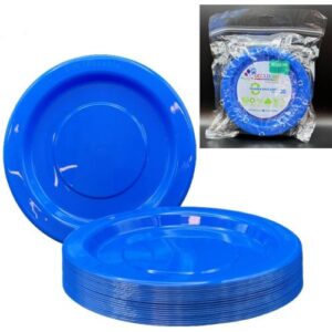 20PK LUNCH PLATES ROYAL BLUE