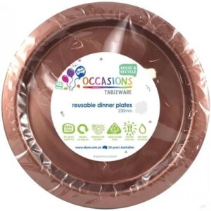 20pk Rose Gold Dinner Plate