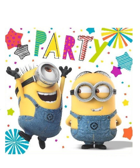 DESPICABLE ME - NAPKINS 16PCS