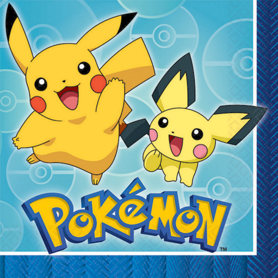 POKEMON NAPKINS - 16PK
