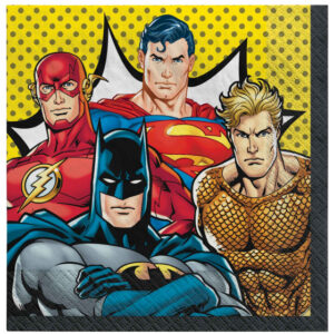 JUSTICE LEAGUE NAPKINS - 16PK