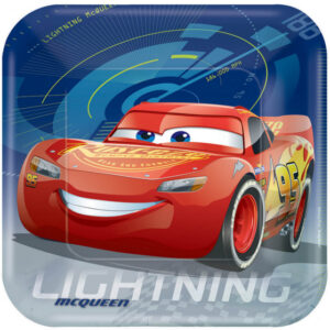 CARS 3 PLATES - 8PK