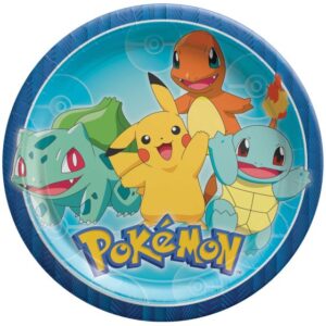 POKEMON PLATES - 8PK
