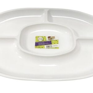 Plastic Chip & Dip Platter