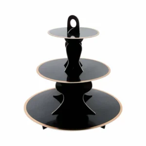 BLACK C/STAND GOLD FOIL EDGE