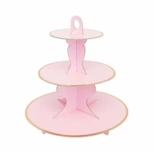 Pink Cup Cake Stand