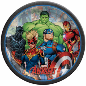 AVENGERS PLATES - 8PK