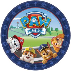PAW PATROL PLATES - 8PK