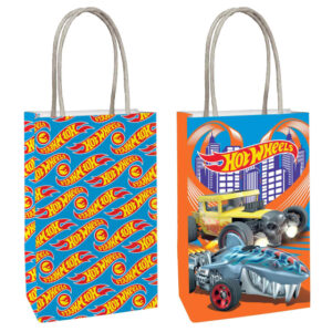 HOT WHEELS PAPER BAGS - 8PK