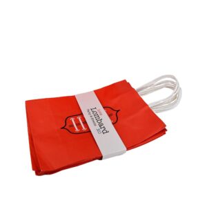 8PK PAPER FOOTY BAGS