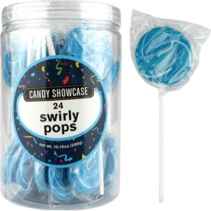 SWIRL POPS 24 BLUE