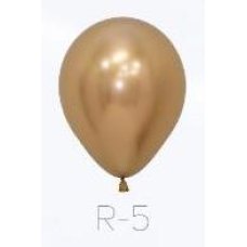 50pk Reflex Gold Chrome 5ïnch