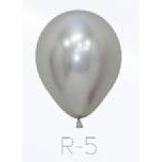 50PK REFLEX SILVER CHROME 5ÏNC