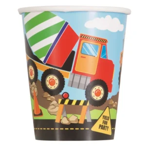 CONSTRUCTION 8 x 9oz CUPS