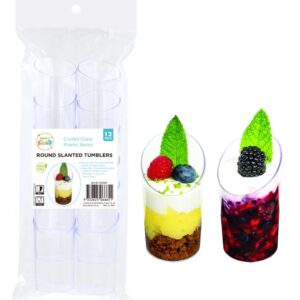 ROUND SLANTED TUMBLERS