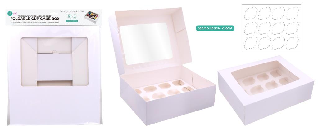 12 HOLE CUPCAKE BOX