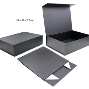 BLACK BOX - 35 X 27 X 9.5 CM