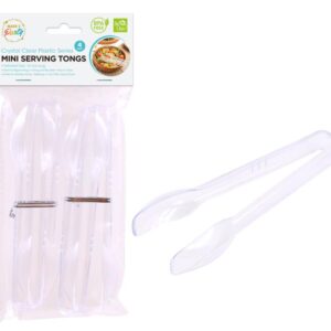 MINI SERVING TONGS 4PK