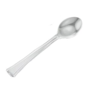 40PK CLEAR MINI SPOONS