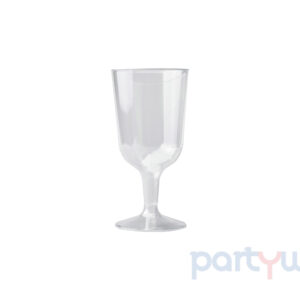 200ml Re-Useable Clear Wine Glass