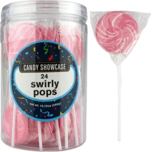 SWIRL POPS 24 PINK