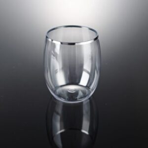 STEMLESS WINE 4PK SILVER