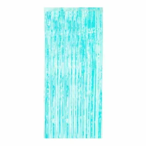 Iridis Blue Door Curtain