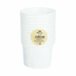 12pk White Paper Cups