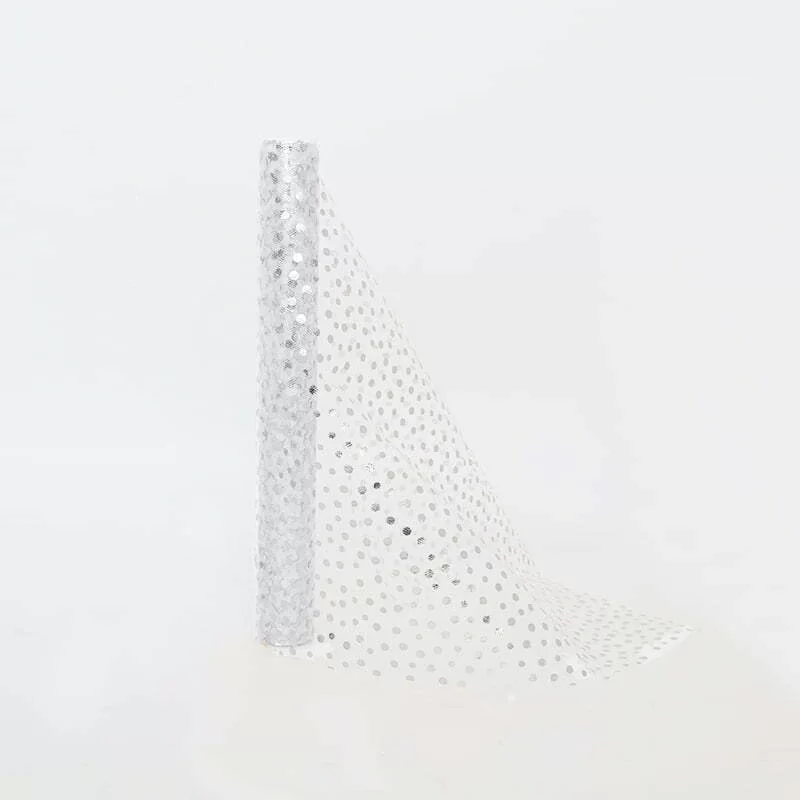 Silver Spot Table Runner