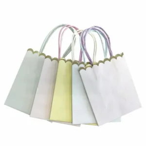 5pk Pastel Paper Bags
