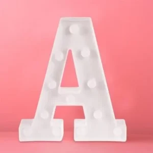 LED LIGHT UP LETTER A