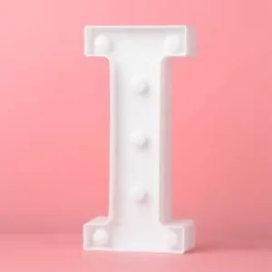 LED LIGHT UP LETTER I