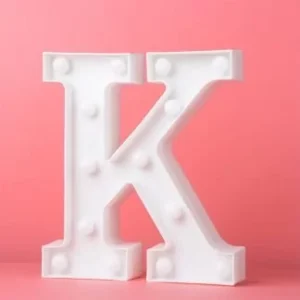 LED LIGHT LETTER K