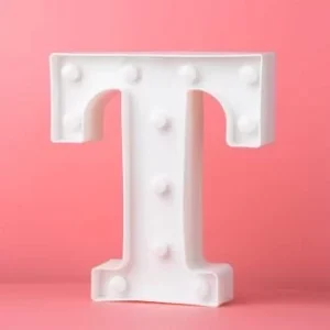 LED LIGHGT UP LETTER T