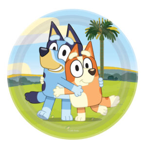 BLUEY PARTY PLATES 23CM